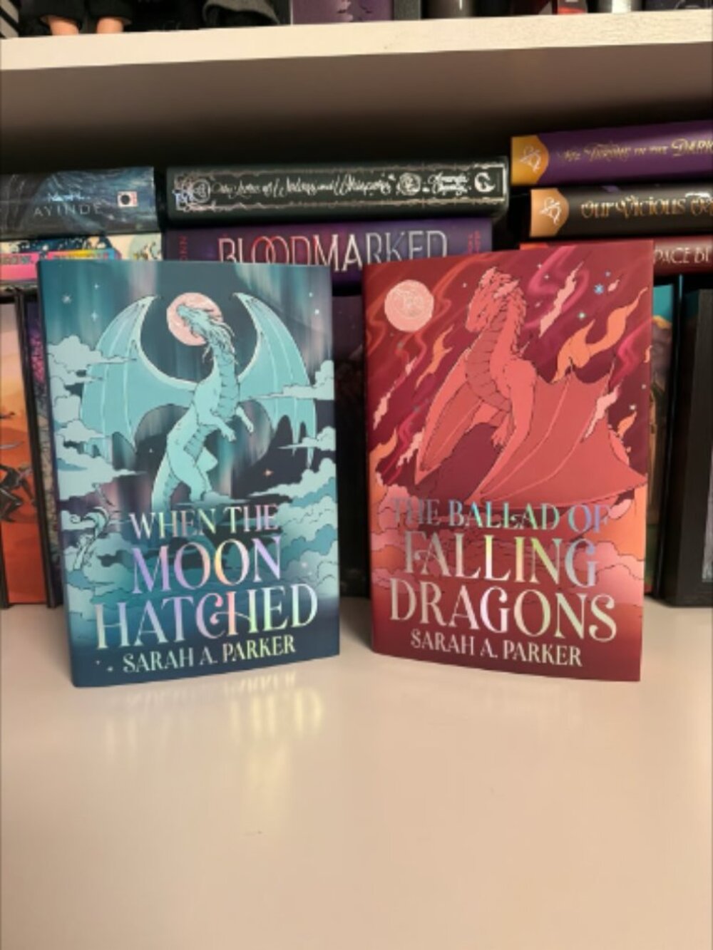 Fairyloot When the Moon Hatched & The Falling Dragons Books Special Edition